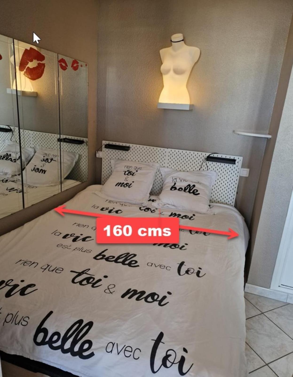 Cap d'Agde Naturiste Héliopolis F61 vue mer Exterior foto